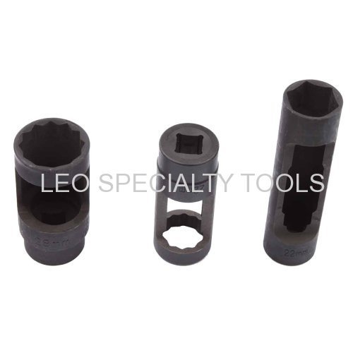 3 pcs diesel sauerstoffsensor socket set für einspritzventile