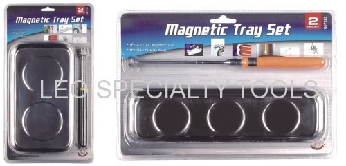 2pcs magnetischen teile tablett & abholen-tool