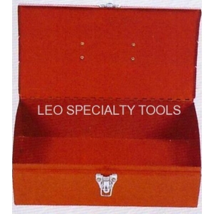 verfeinerung tragbare stahl flat top-tool box red