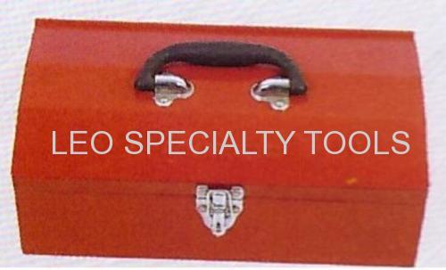 verfeinerung tragbare stahl flat top-tool box red